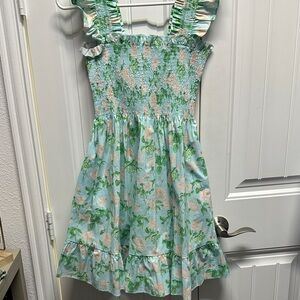 Hill House Nap Dress - Blue and Green